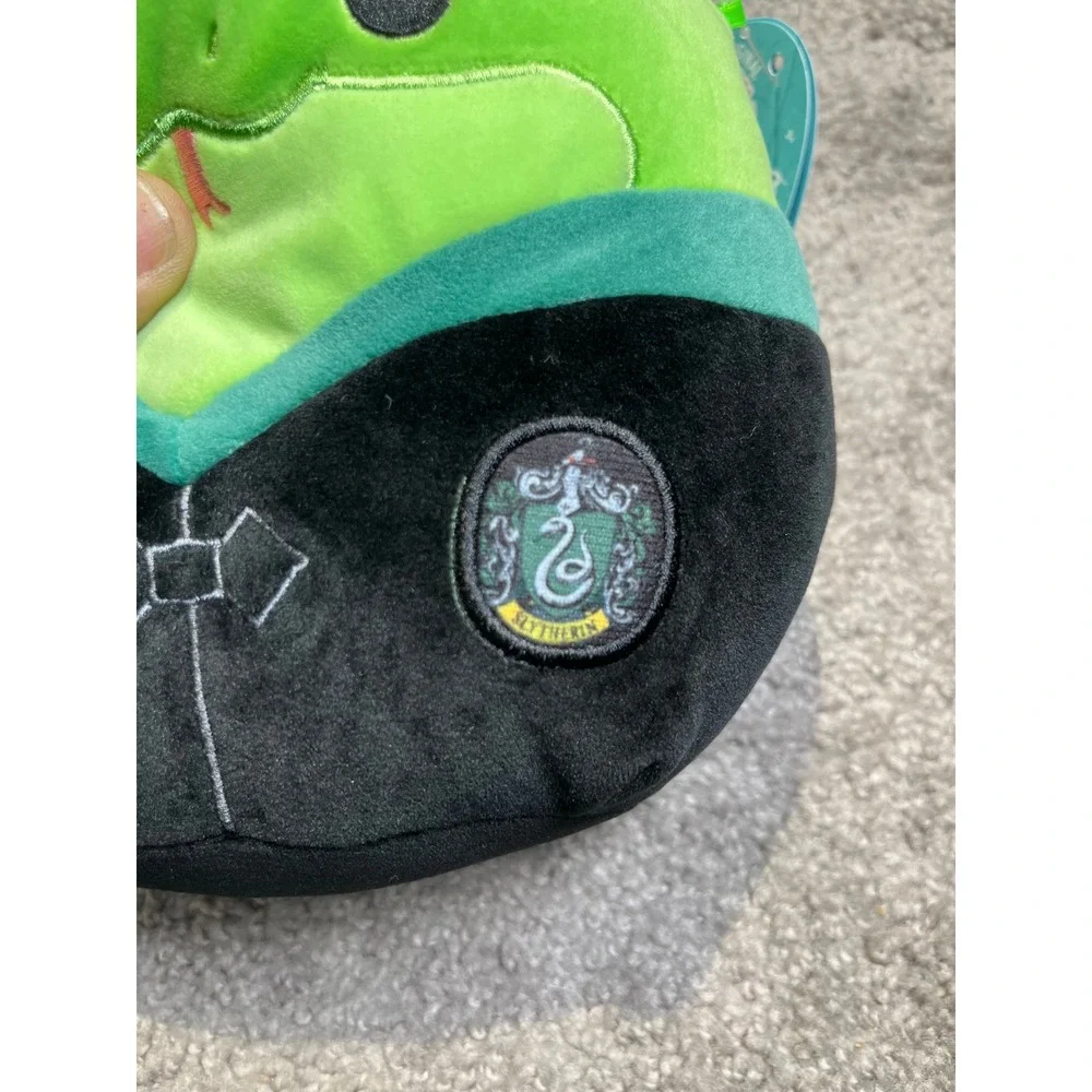 Squishmallows Harry Potter Slytherin Snake Plush 8 Inch Green Black NWT